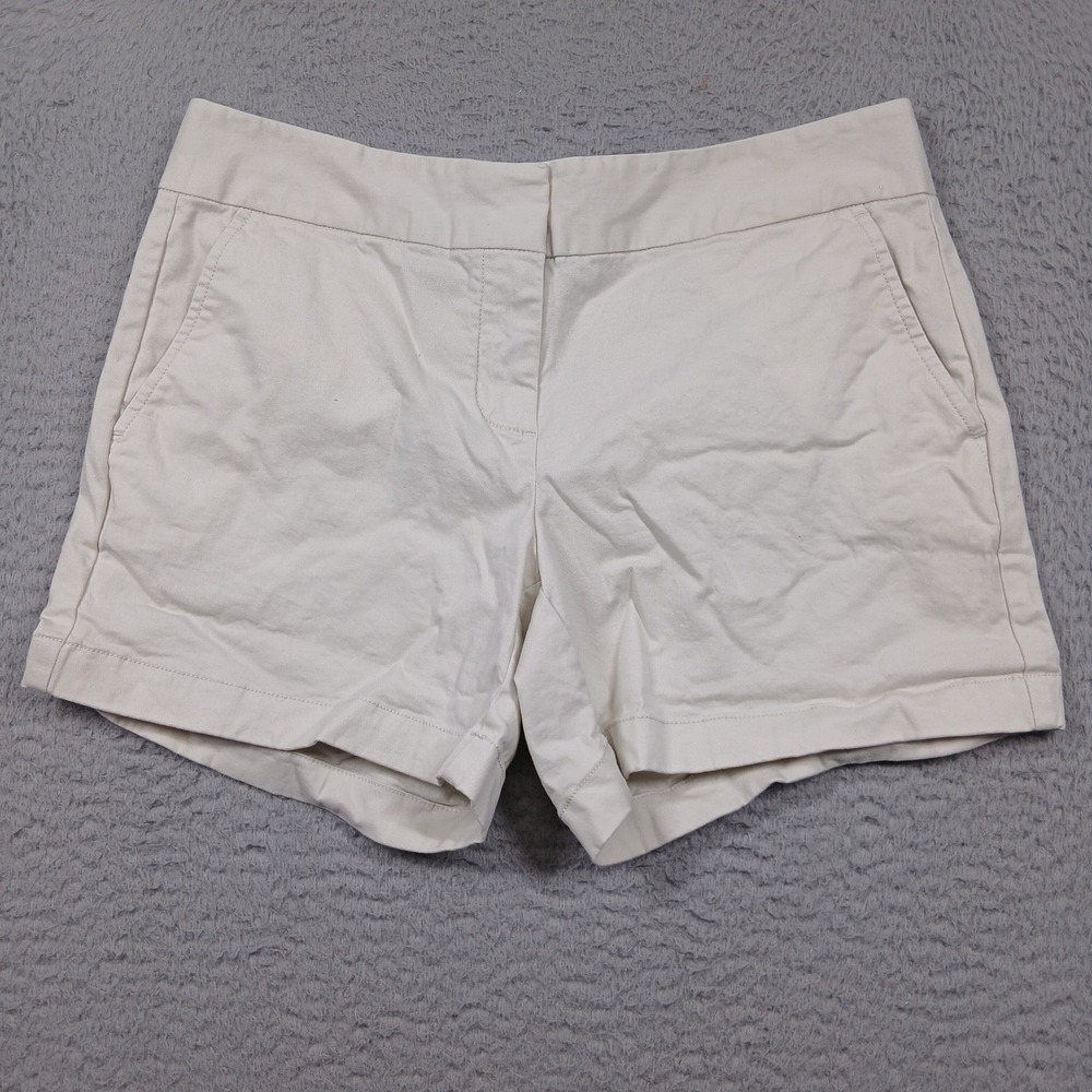 Vineyard Vines Shorts Women's 2‎ White Stretch Casual Chino - Picture 3 of 9